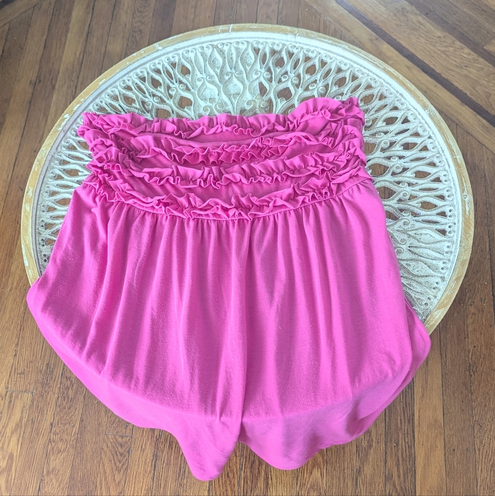 Women's Green and Pink OP Sleeveless Coverups Size XL - Picture 4 of 4